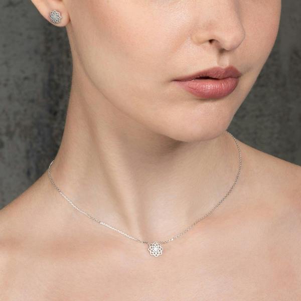 Mandala Pendant Necklace for Women - namana.london