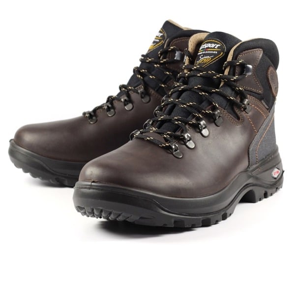 Grisport Mens Pennine Waxy Leather Walking Boots - Brown