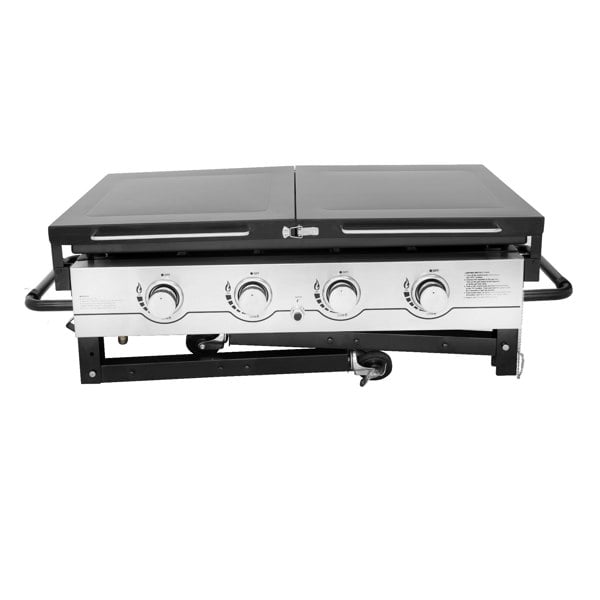 Callow 4 Burner Flat Top Gas Griddle - Outdoor Cooking Gridle with Quality Cover