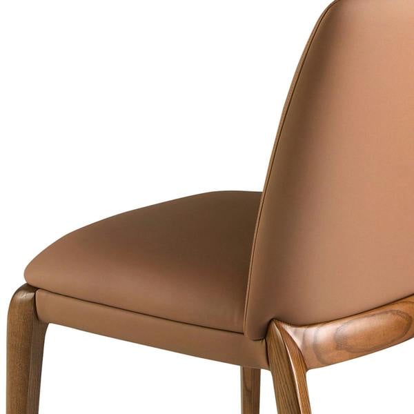 Angel Cerdá Brown Leatherette Chair 4135