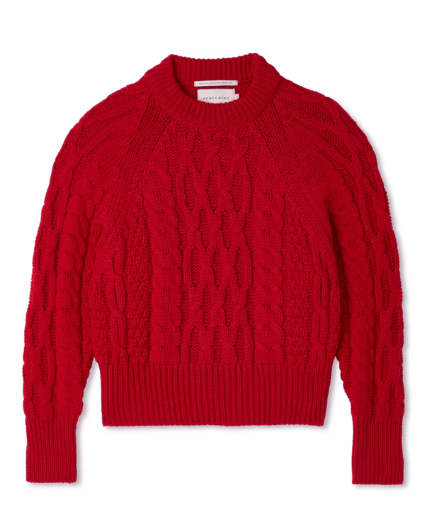 Peregrine  Isobel Aran Jumper
