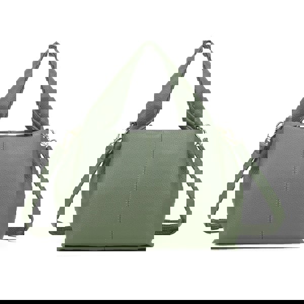 Kitise Lightweight Pebble Grain Satchel Crossbody Shoulder Bag