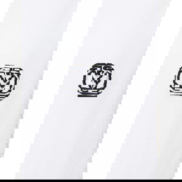 Valentino VLogo Signature Patch T-Shirt   in  White