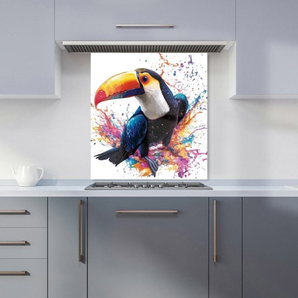 Warren Reed - Designer Toucan's Splash of Vivid Life Kitchen Splashback