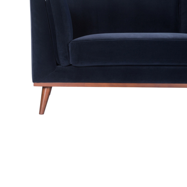 Mickey 3 Seat Sofa - Midnight Blue