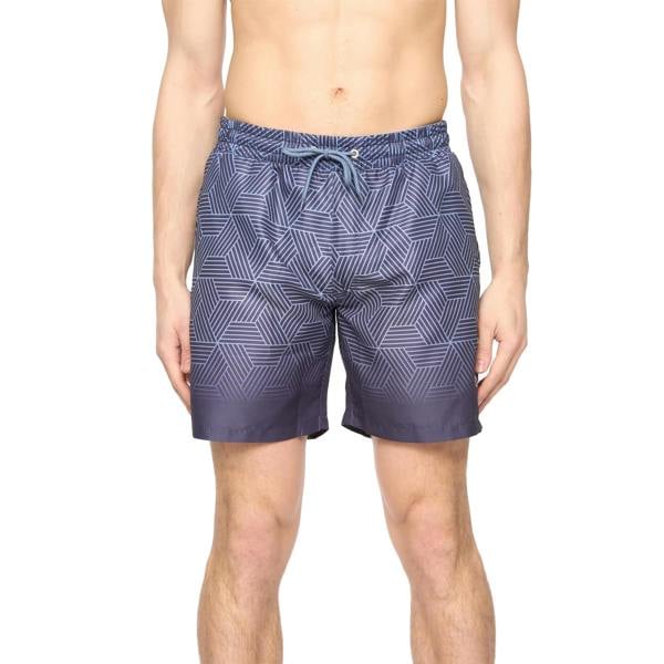 Crosshatch Mens Layotta Swim Shorts - Navy - 