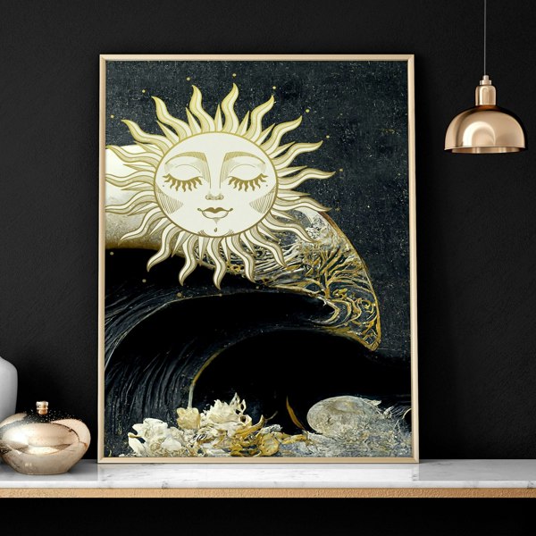 Wall art Japanese | set of 3 framed wall art prints