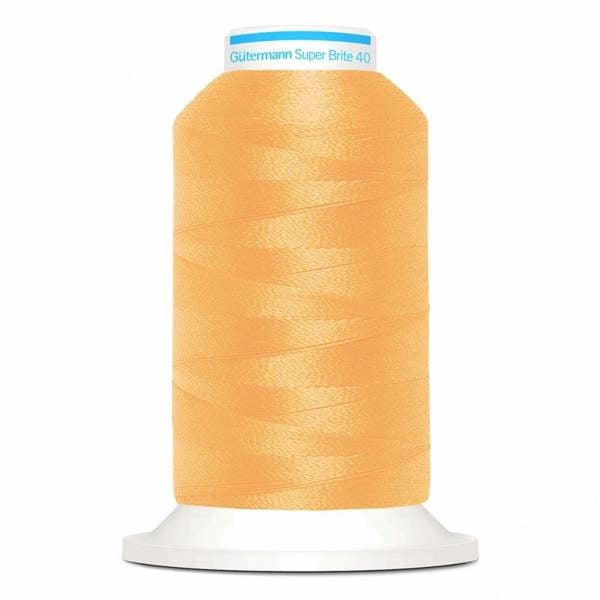 Gutermann Super Brite Polyester 40 Embroidery Thread 1000m Polyester Thread Suitable For Embroidery