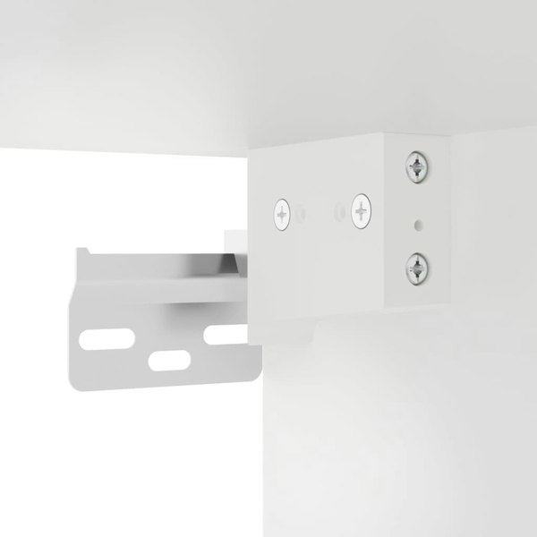 Berkfield Wall Mounted Cabinet White 69.5x34x90 cm