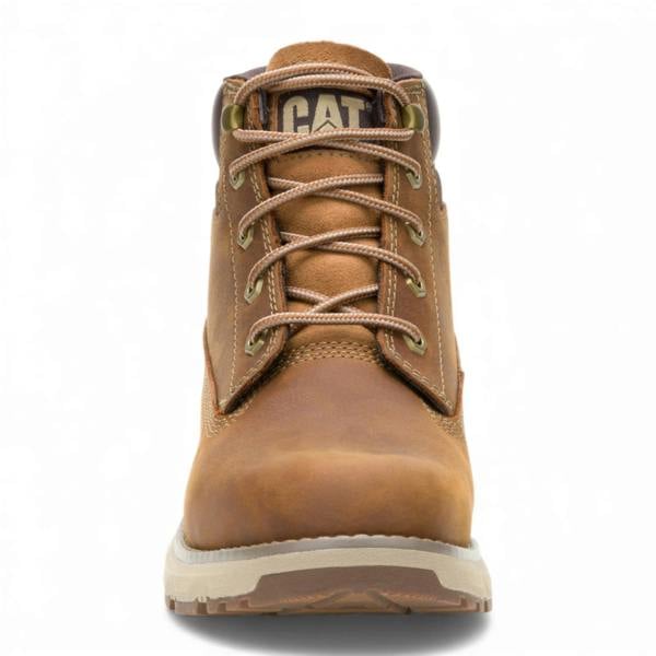 Pursue - Men's Brown Leather Work Hiking Ankle Boots - Caterpillar - 4