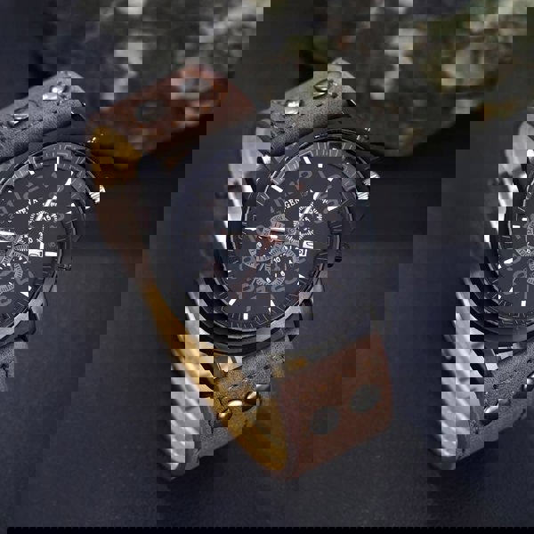 smartbies Men's 5-in-1 Luxury Gift Set: Watch, Glasses, Pen, Keychain, Belt, Purse - Perfect Gift for Men Professional & Stylish Men