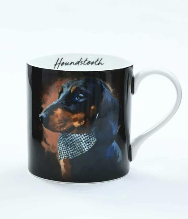 M.M Linen Houndstooth Mug