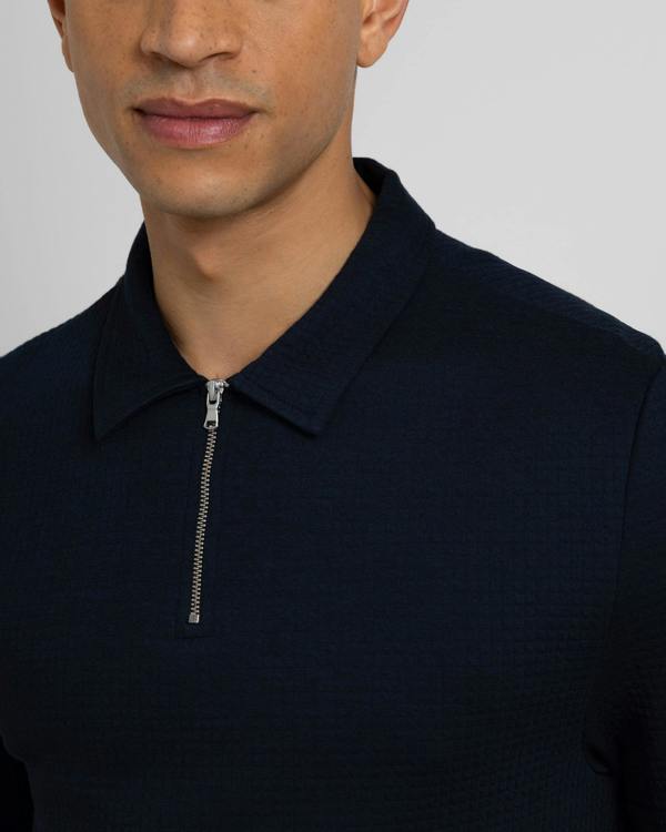 Steel & Jelly Ivy - Square Jacquard Polo Shirt