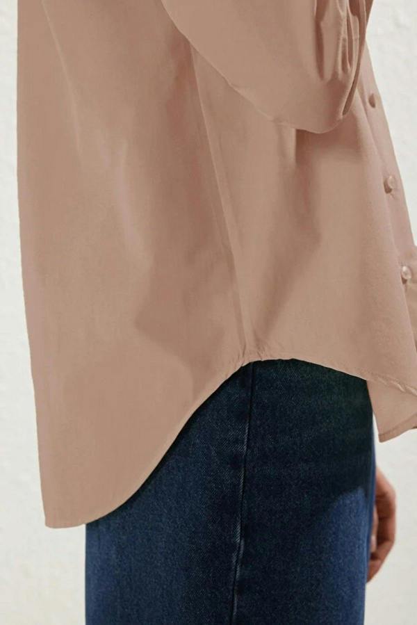 WOVCOR Loose Fit Cotton Woven Shirt