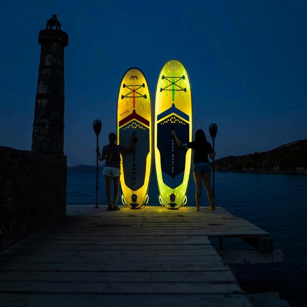 Aqua Marina Ray 11'0" TPU Inflatable Paddleboard with Advanced Illumination System