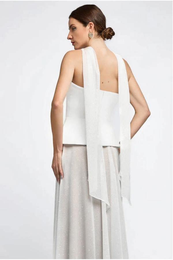 Glitter Chiffon Scarf AC02