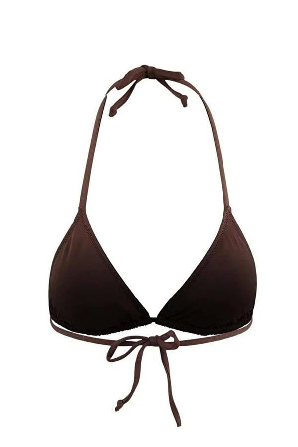 WOVCOR Polka Dot 2-Piece Triangle Covered Bikini Top