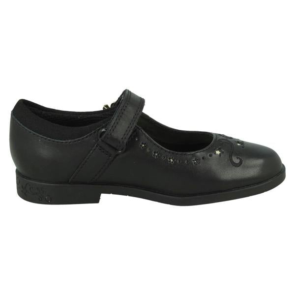 Clarks Girls Clarks Key Detail School Shoes Lock Magic