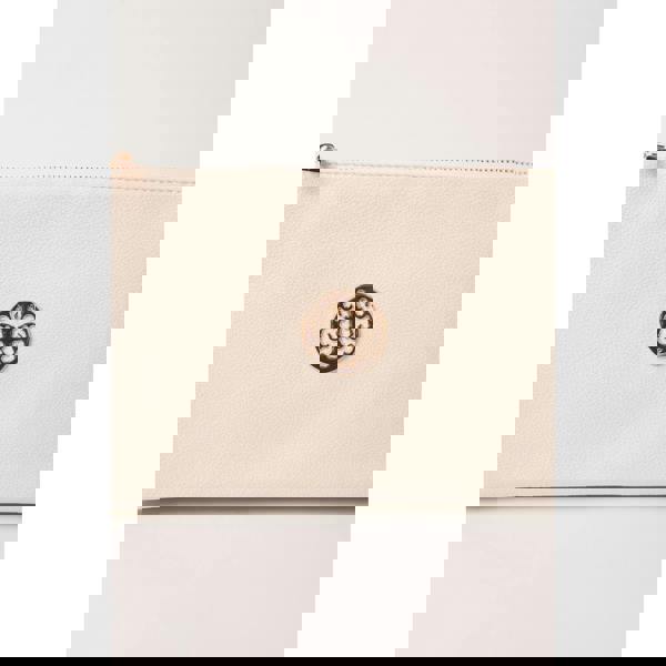 Blue Vanilla Clutch Pouch With Strap