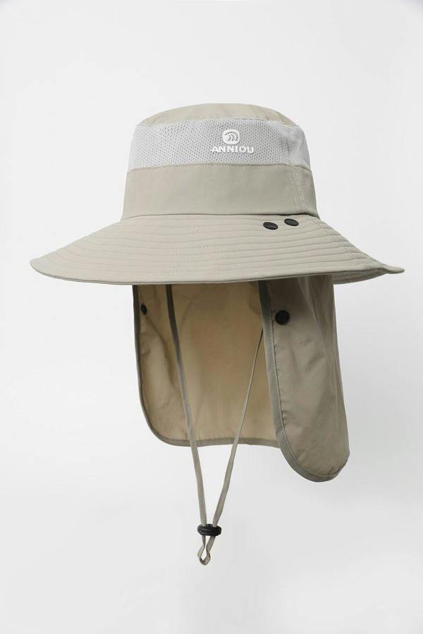 Anniou UPF 50+ Bucket Hat with Face & Neck Cover