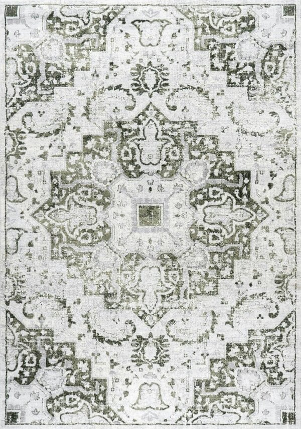 The Rugs Montana Abstract Green Rug | 4060