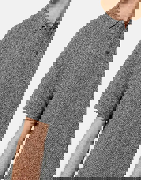 Men's Cotton Polo – Dark Heather Grey - British Boxers