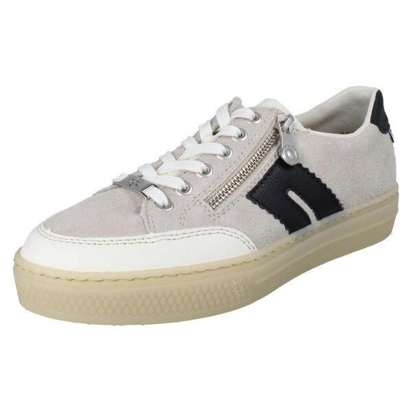 Rieker Ladies Rieker Memosoft Trainers L5903 - Grey Combination