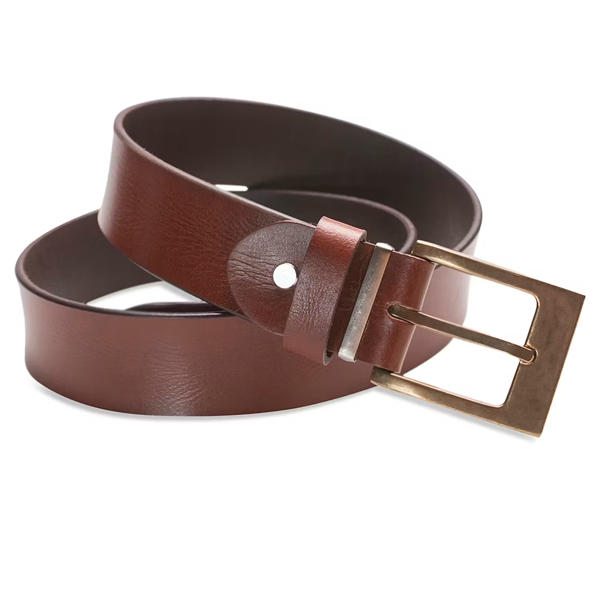 Hawkdale UK Made Mens Leather Belt 1.25"
