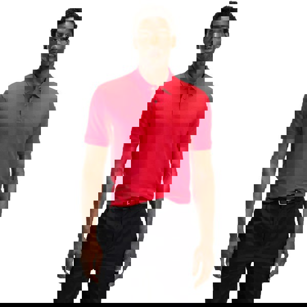 Boss Mens Pallas Regular Polo Shirt - Red