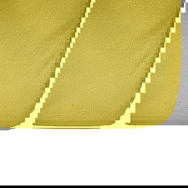 Assots London 'BIANCA' Illuminating Yellow Pebble Grain Leather Slouchy Hobo Bag