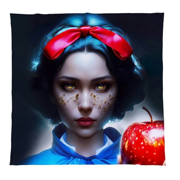 BritishmadeGifts White As Snow Fleece Throw - Large Size 150cm x 150cm