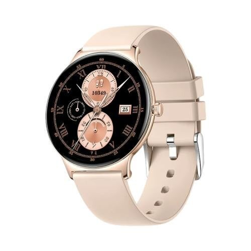 Karen M Women's Smartwatch Ultra Thin 1.43" AMOLED Display, Bluetooth Calls, Heart Rate, Sleep & Fitness Tracker