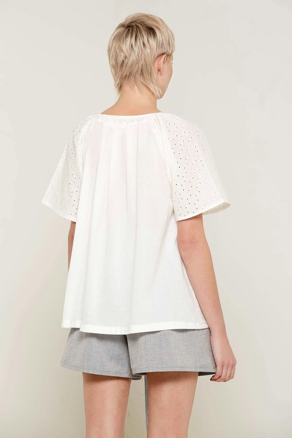 Bo Carter Anastasia Top - White