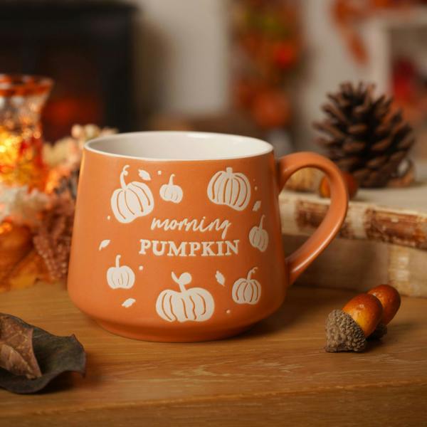 Country Living Morning Pumpkin Mug