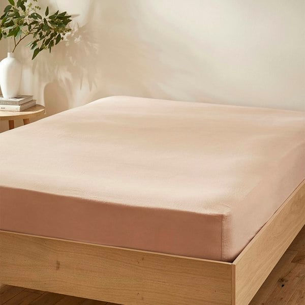 Martex Touch of Linen Fitted Sheet