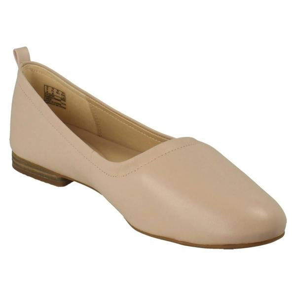 Clarks Ladies Clarks Ballerina Flat Smart Shoes Fawna Soft