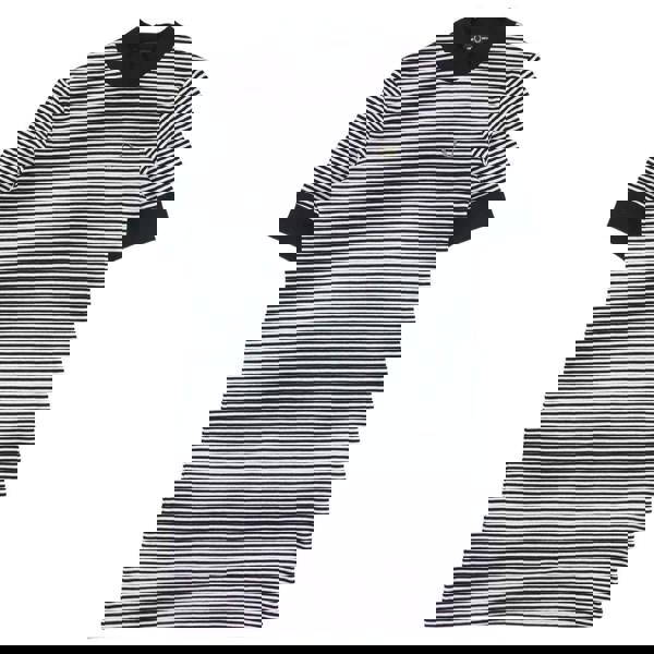 Fred Perry Womens/Ladies Striped T-Shirt Dress - White/Navy - 