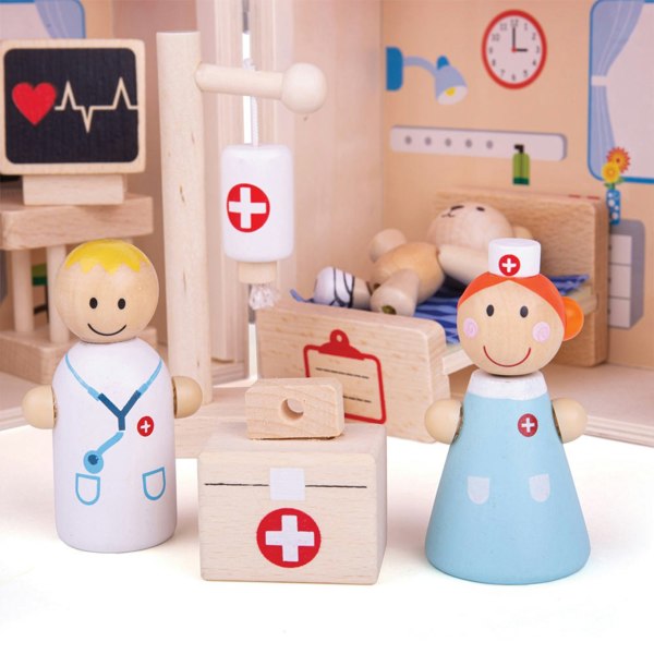 Bigjigs Toys BJ682 Mini Hospital Playset