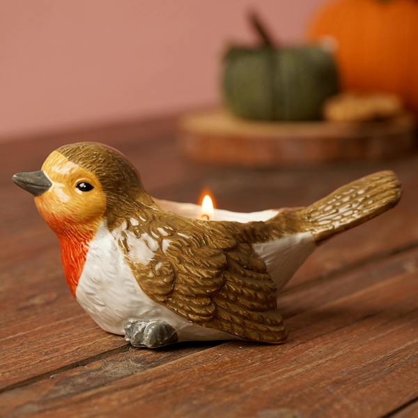 Country Living Robin Tea Light Holder