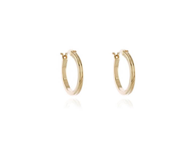 Cachet London Keely 18mm Gold Earrings