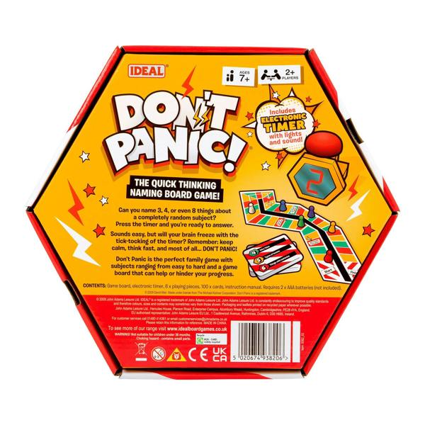 IDEAL Don't Panic - The quick thinking naming board game