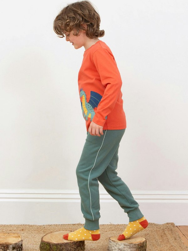 Kite Boys Organic Busy Bean Joggers Juniper
