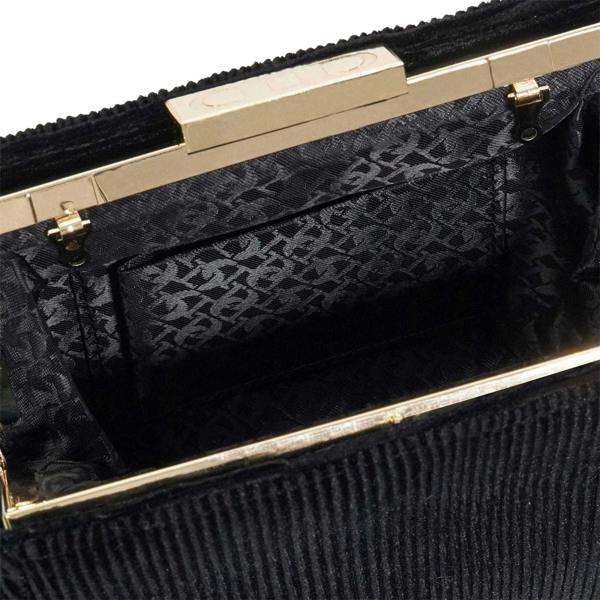 Dune London Eclipso Textured Clutch Bag - Black - 