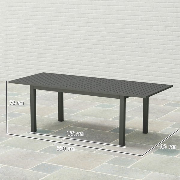 Extendable Outdoor Dining Table