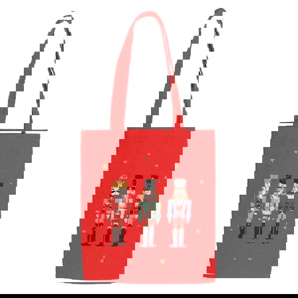 Serano Nutcracker Print Polycotton Tote Bag