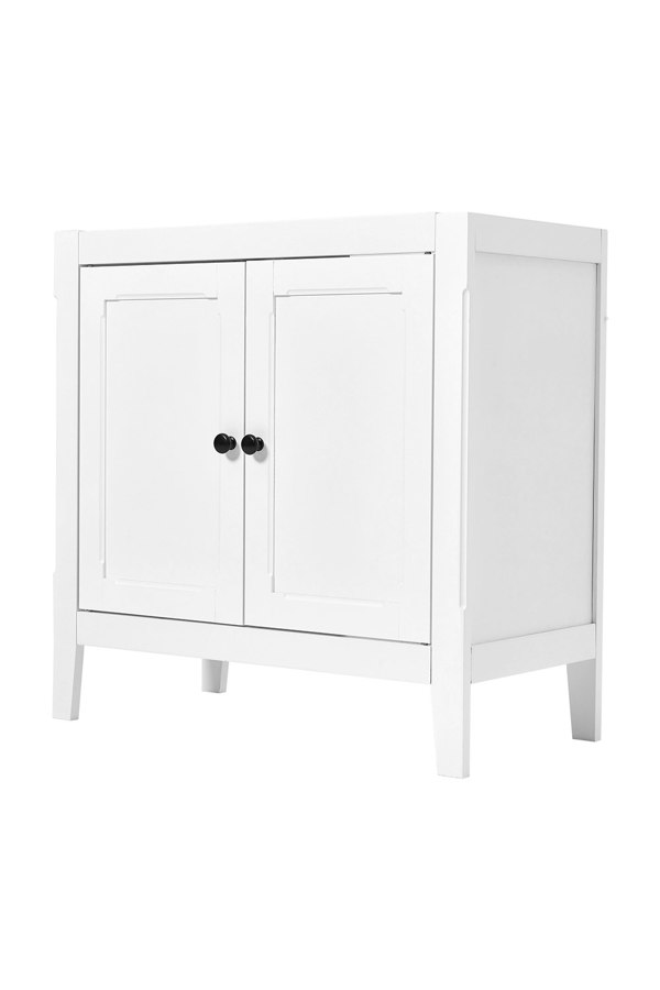 Living and Home Double-door U-Shaped Bathroom Under Sink Cabinet