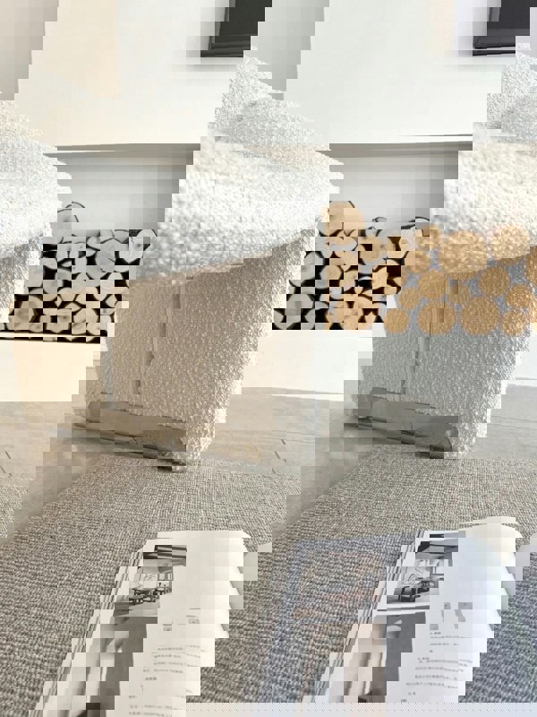 Rit Concept Onda Armchair, White Boucle