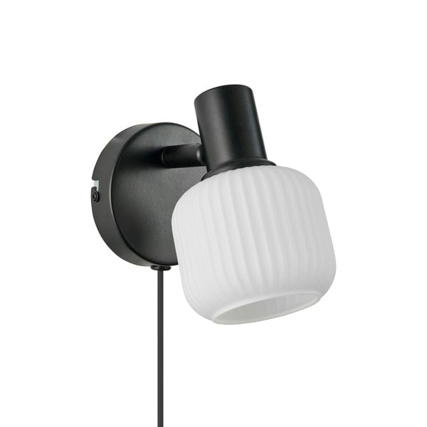 Nordlux Milford Mini | Wall light | Black