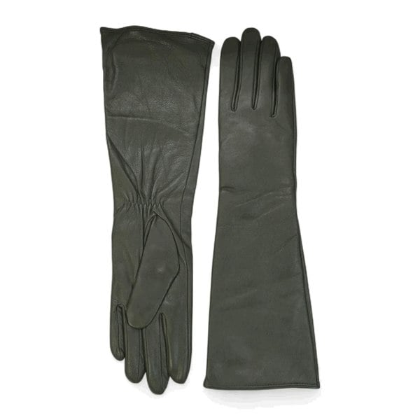 Infinity Leather Women’s Genuine Sheepskin Leather Elbow Length Gloves