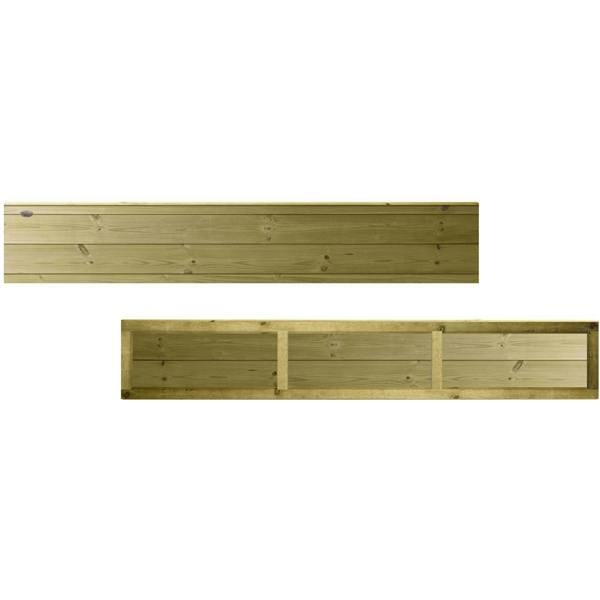 5 pack fence panel ultimate horizontal t&g [w.6ft x h.1ft] 1